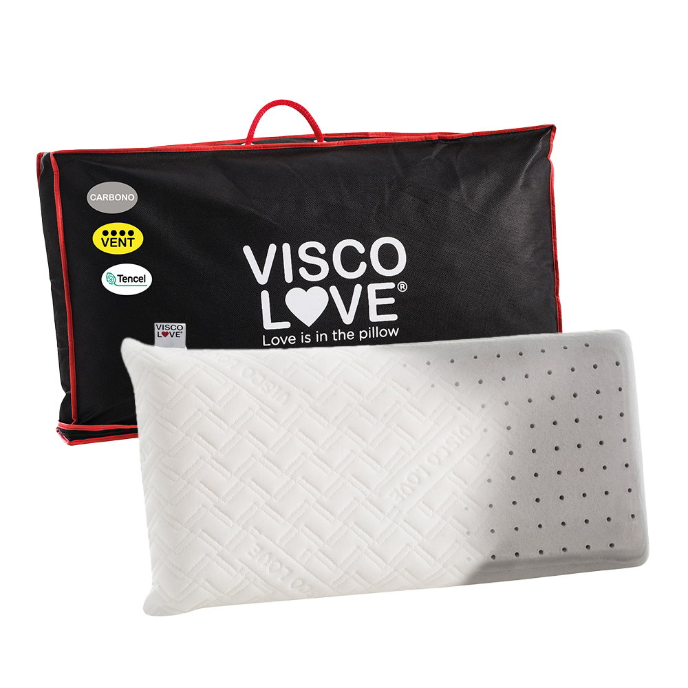 Almohada Visco Love Carbono Vent Tencel
