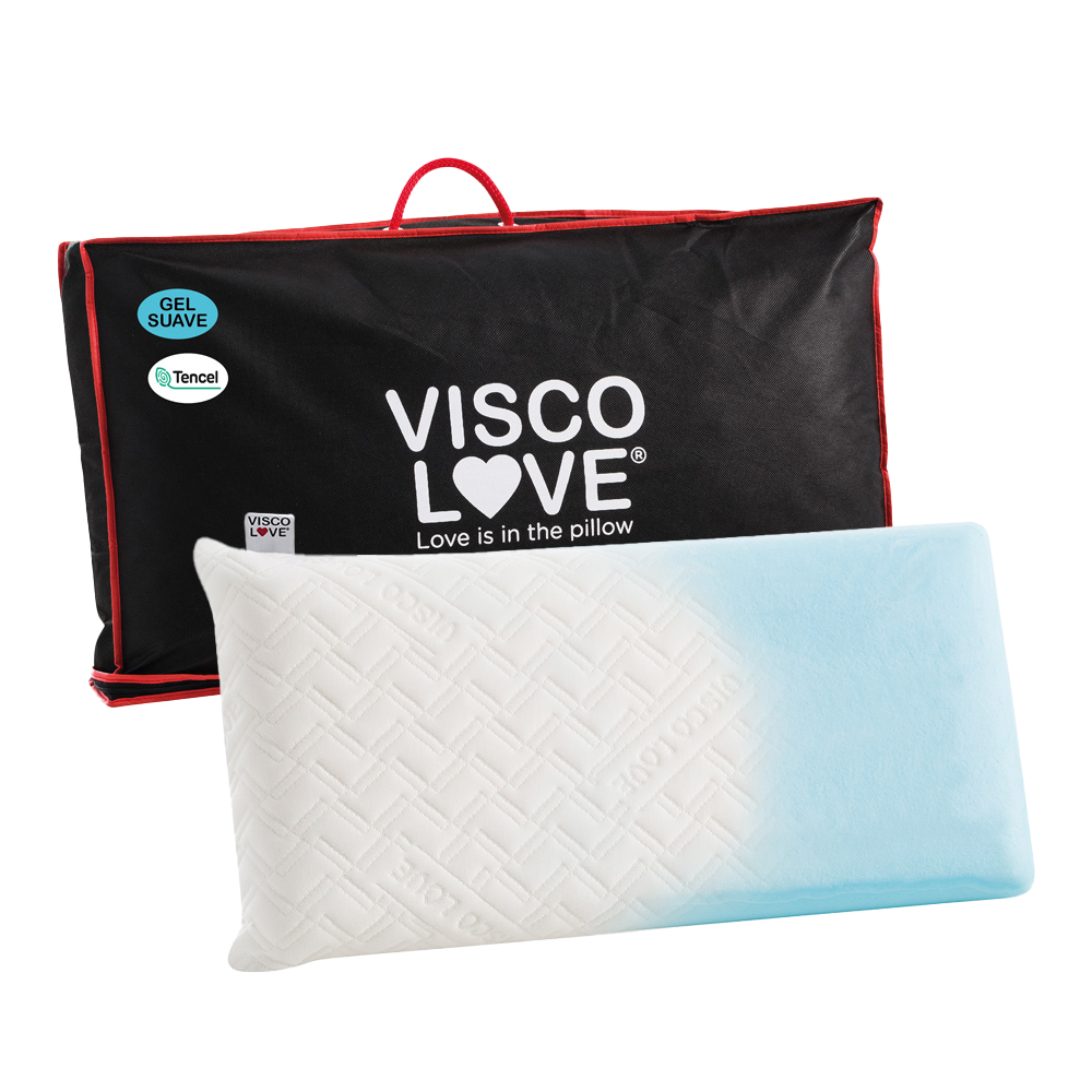 Almohada Visco Love Gel Suave Tencel